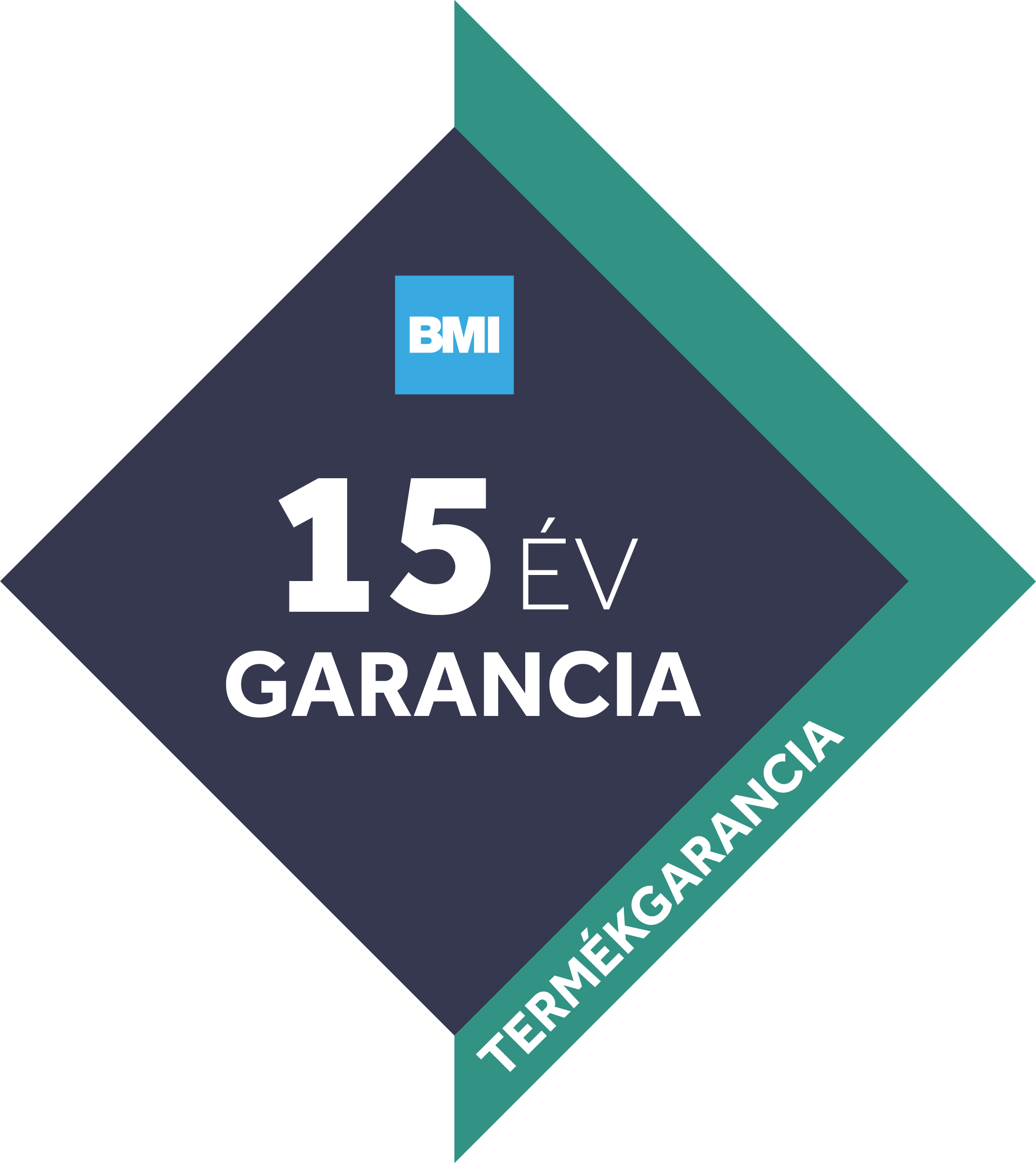 15 év termékgarancia
