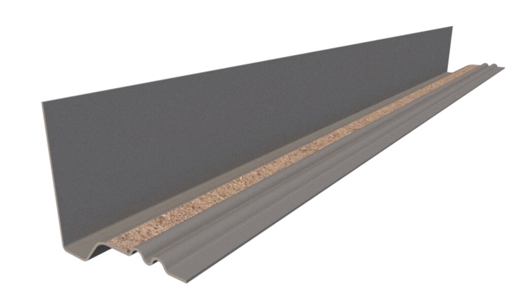 Grp Box Gutter SIDE ABUTMENT GRP SECRET GUTTER